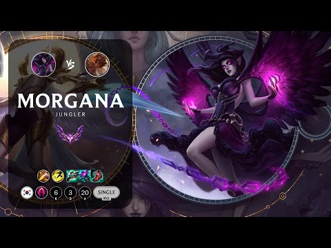 Morgana Jungle vs Taliyah - KR Master Patch 14.7