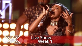 Can Relley C wow with Mary Mary’s Shackles  | Live Shows Week 1 | The X Factor UK 2016