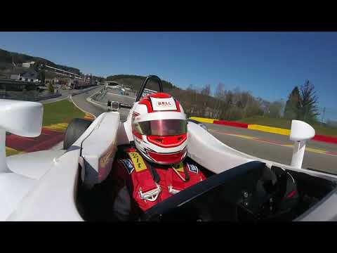 Front Camera - Spa Francorchamps - Andrea Benalli - Formula 3 Dallara F309 Puresport Racing