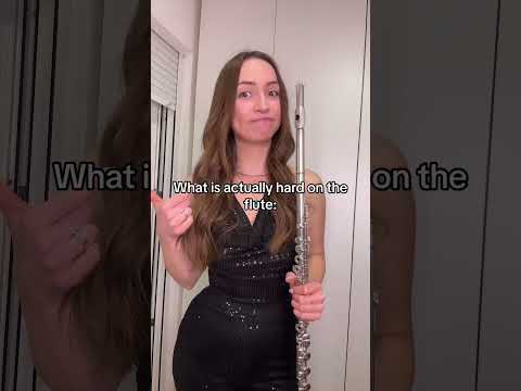 What people think is HARD on the flute 😮‍💨 #shorts #flute #music