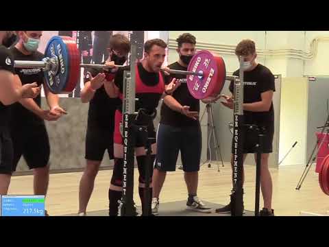 4° GARA NAZIONALE CLASSIC DI POWERLIFTING SENIOR MASCHILE  Cat. - 74 kg. 2° gruppo