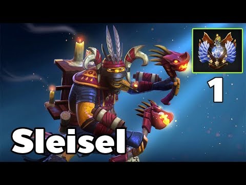 Sleisel Rank 1 Dota2 Play Shadow Shaman Gameplay