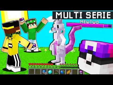 FIRST COMPETITION: WHOEVER CAPTURES THE LEGENDARY WINS!! - Minecraft MULTIPIXELMON