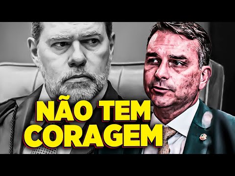 Flávio BOLSONARO nunca ENFRENTARÁ TOFFOLI e o STF