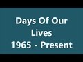 Days Of Our Lives Opening Compilation