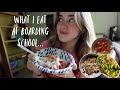 WHAT I EAT IN A WEEK *boarding school*