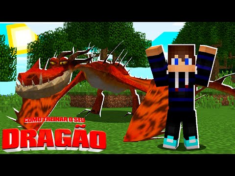 Minecraft: NOVO PESADELO MONSTRUOSO !!! - COMO TREINAR O SEU DRAGÃO 3 #15 ‹ BRUNINHO ›