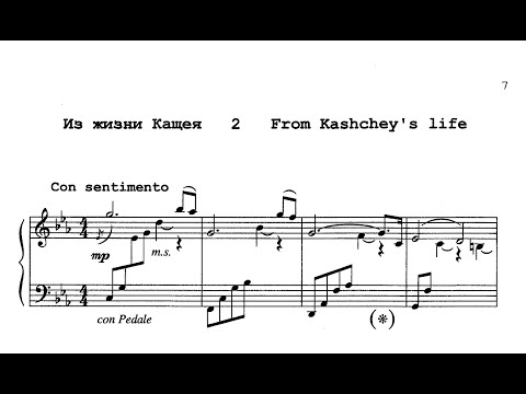 Leonid Desyatnikov - From Kashchey's Life (Reminiscences of the Theatre No.2)