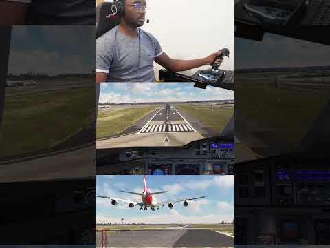 BUTTERING my landing after a 13 hours in Microsoft Flight Simulator 🤣 #microsoftflightsimulator