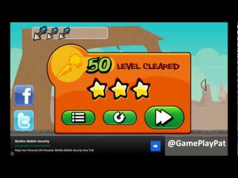 Bunny Shooter Level 50 World 4 - 3 Stars