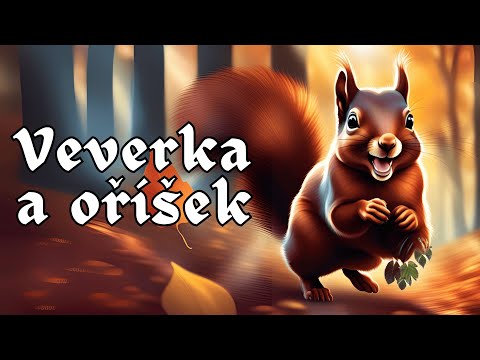 Veverka a oříšek: Najde veverka ten největší? - Krátká pohádka na dobrou noc