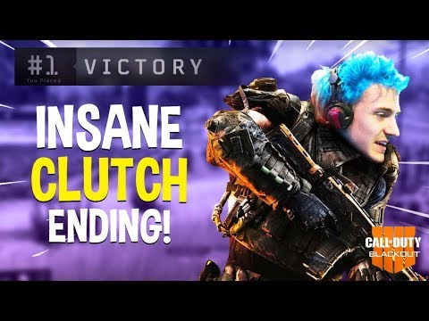 Insane Clutch Ending!! Very Emotional!! - COD Black Ops 4 Battle Royale Blackout - Ninja