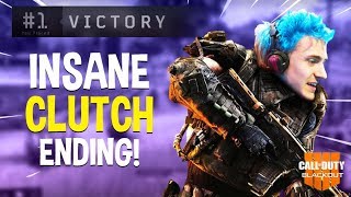 Insane Clutch Ending!! Very Emotional!! - COD Black Ops 4 Battle Royale Blackout - Ninja