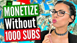 4 Ways To MAKE MONEY ON YOUTUBE WITHOUT ADSENSE Even As A Small Channel