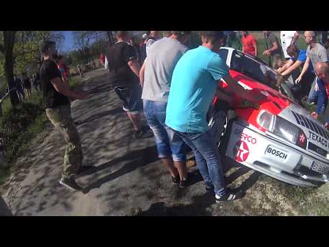 46 Rajd Świdnicki Krause 2018 Ford Sierra CRASH!!!