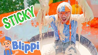 Blippi is a SLIME MONSTER! | Learning Fun Science Experiments | Educational Videos for Kids