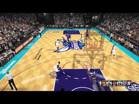 NBA 2K15 MyLeague - New York Knicks vs Charlotte Hornets 2 Full Game (Xbox One)