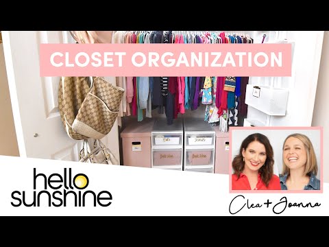 How To Organize Your Closet Space with The Home Edit | Master the Mess EP 2