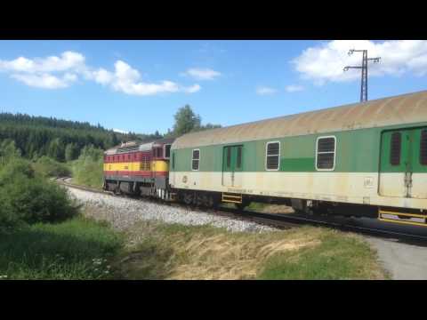 ČD 754 078-4, 22.06.2014, Hodňov (CZ)