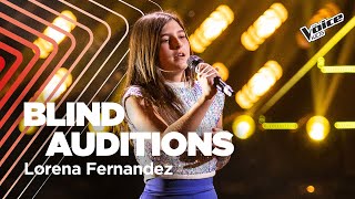 Lorena canta “Tu Si &#39;Na Cosa Grande” di Domenico Modugno | The Voice Kids Italy | Blind Auditions