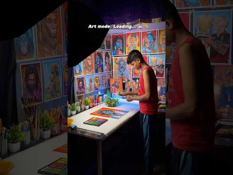 Art Mode: Loading…⏳#shorts #art #drawing #setup