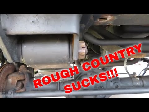 Rough Country Lift Installation Review My Dodge W150