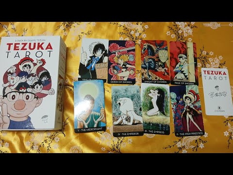 #deckcomparison Tezuka Tarot VS Tezuka Osamu Character Tarot set
