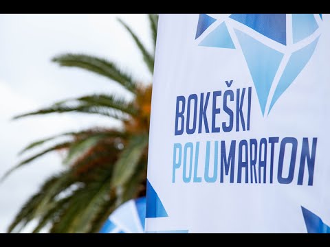 Drugi Bokeški polumaraton - start na Pinama, 11. 12. 2022.