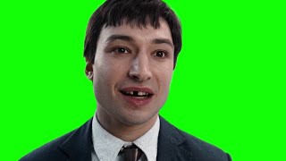 The Flash's tooth falls off green screen