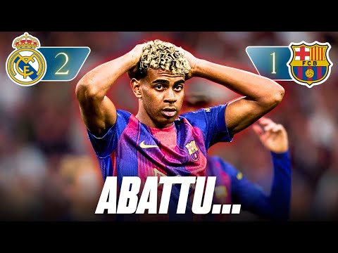 Clasico lost, deserved defeat, a harmless team 🤡 (REAL 2-1 BARÇA)