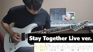 Mr. Big - Stay Together(live) Guitar solo with TAB
