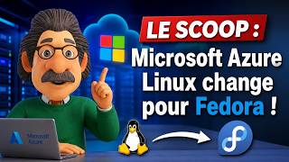 Le scoop, Microsoft Azure Linux change pour Fedora !