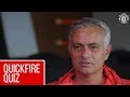 Jose Mourinho | Quickfire Quiz | Manchester United