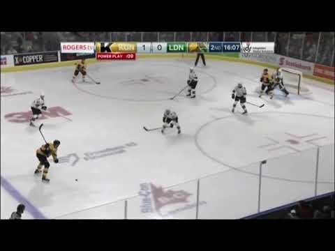 Eemeli Rasanen 2G 2A vs London Knights September 29, 2017