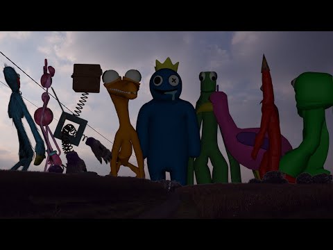 TEAM Garten Of Banban VS TEAM Rainbow Friends VS TEAM Poppy Playtime