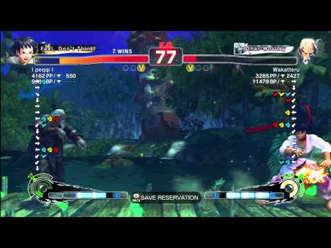 SSF4 AE [Makoto] I peqqi I vs Wakatteru [Gen] 3