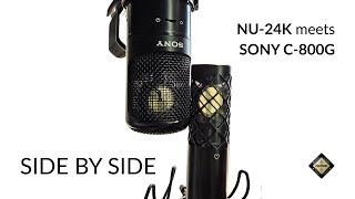 Video thumbnail for Side By Side: NU-24K meets SONY C-800G by Nordic Audio Labs