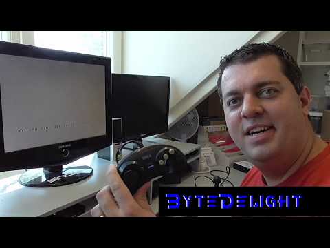 Replica Sega gamepad testing on ZX Spectrum