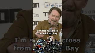 What was Peter Cullen's audition with Michael Bay like for the Transformers 2007 Movie? #petercullen