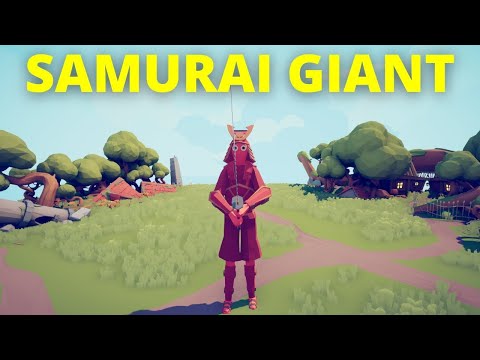 samurai giant vs every faction in TABS!