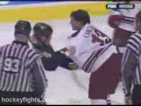 Dan Carcillo vs Krys Barch