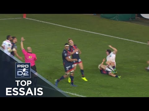 TOP Essais de la J10– PRO D2 – Saison 2017-2018