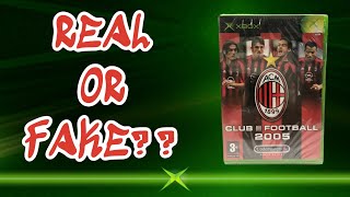 IS MY XBOX GAME REAL OR FAKE?