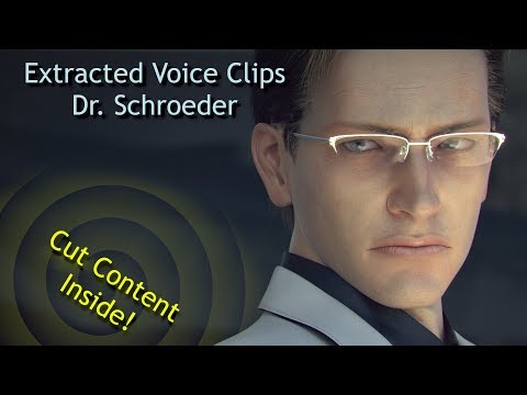 Extracted - Dr. Schroeder Voice Lines
