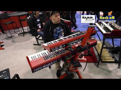 Nord Demo in NAMM 2017 by Rock oN