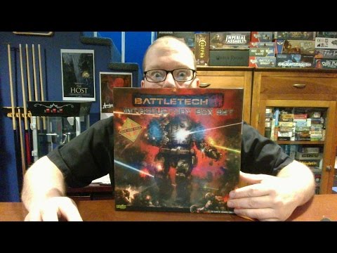 The Board Game Kaptain's review and tutorial for Battletech