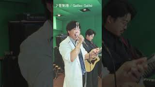 【管制塔- 生演奏で歌ってみた】#shorts #歌ってみた #ギター #ガリレオガリレイ #galileogalilei #新人歌い手グループ #さんにーご