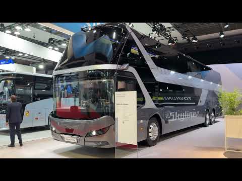 Neoplan Skyliner Doppeldeckerbus (2026) innen und außen – Busworld Europe 2025 Brüssel
