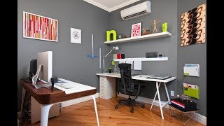 ‼️ Home Office Design Ideas 2018 | IKEA Makeover Setup Tour For Desk In A Small Space Room DIY