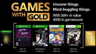 Xbox Games with Gold (October 2017)